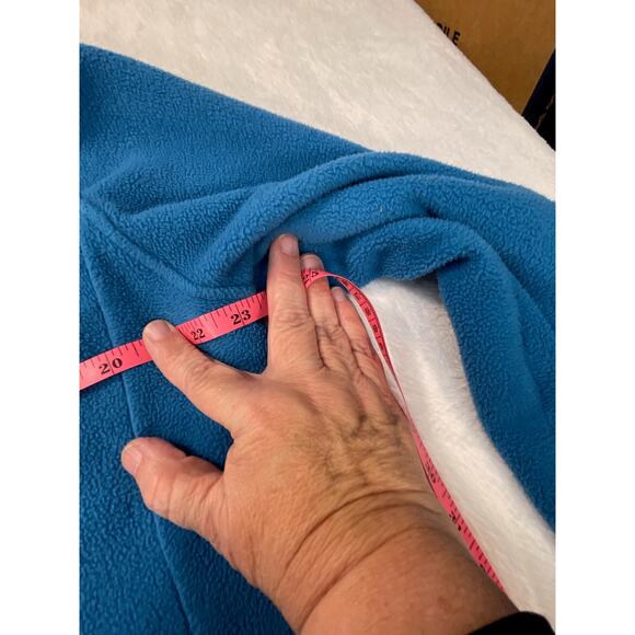 Amazon Essentials Women’s Full-Zip Fleece Jacket – Blue – Size XL - Picture 4 of 5